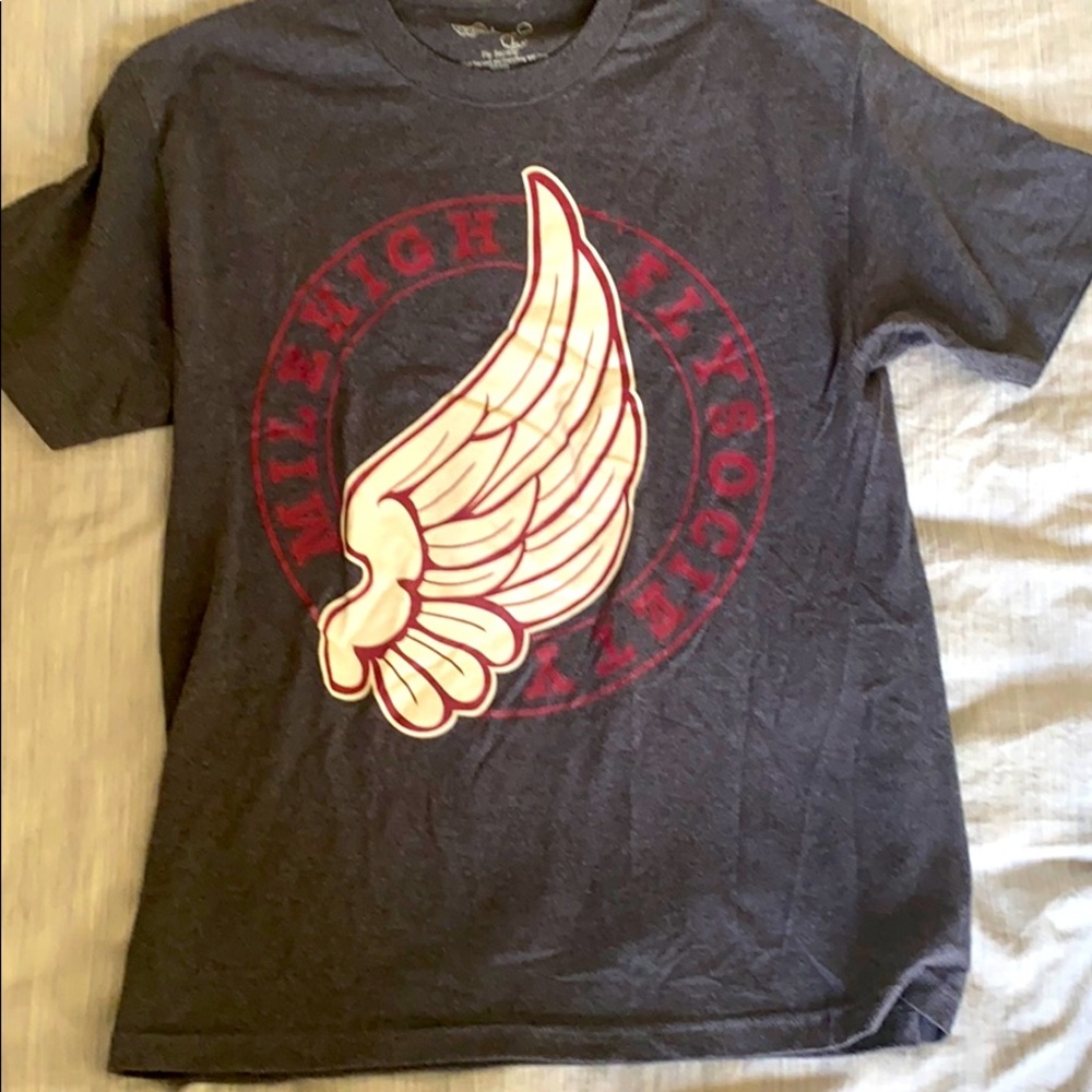 Men's Gray Graphic T-Shirt